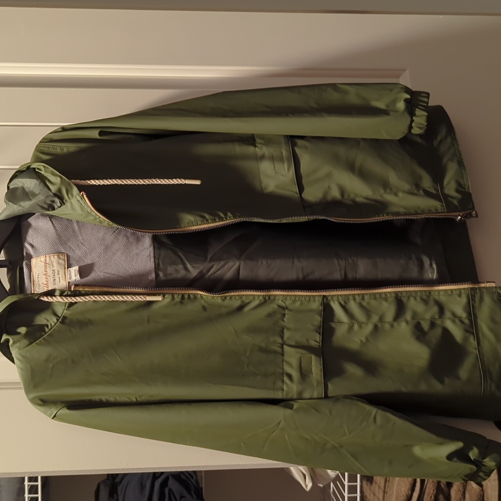New -Waterproof jacket XS hoodie zipper womens
